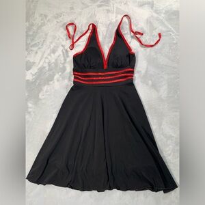 Jessica Red and Black Top